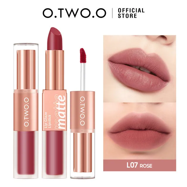12 Colors 2 in 1 Lip Tint Waterproof Long-lasting Moisture Lipstick