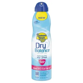 Banana Boat Dry Balance Spray SPF50  6.0 oz