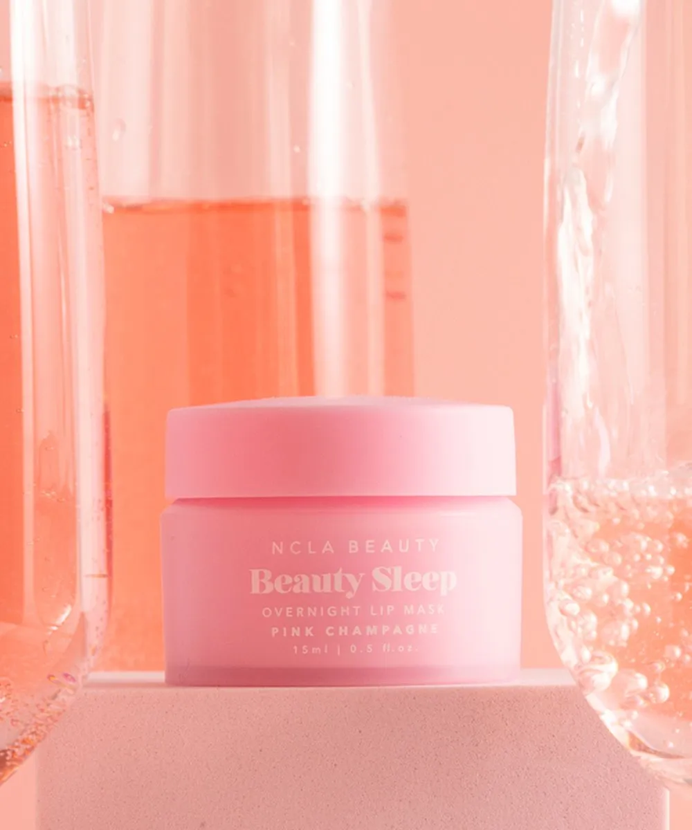 Beauty Sleep Pink Champagne Lip Mask