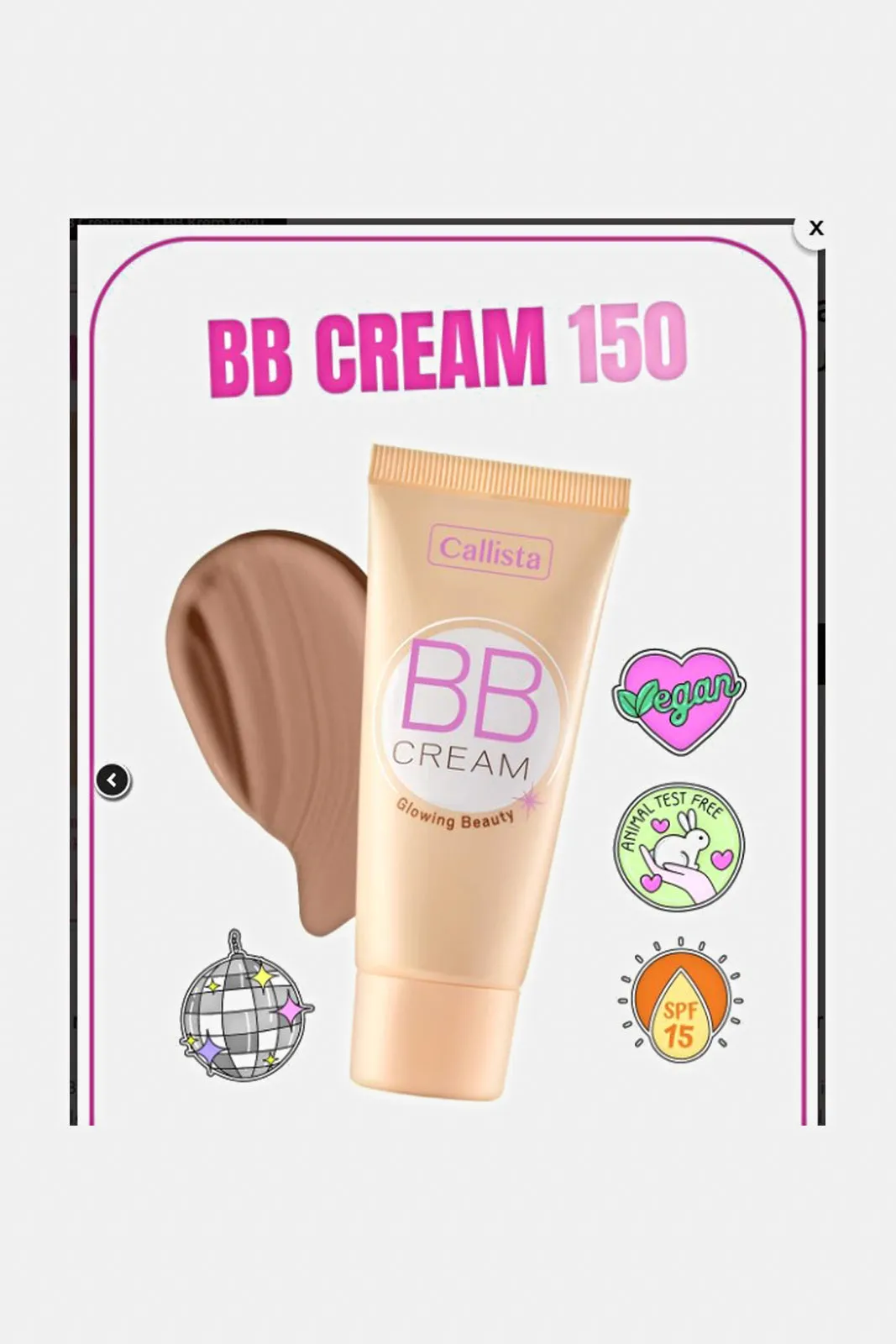 Callista Bb Cream -150 (25ml)