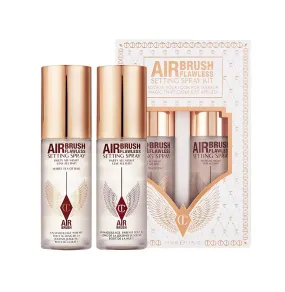 Charlotte Tilbury Air Brush Flawless Setting Duo Spray Set  2X100Ml
