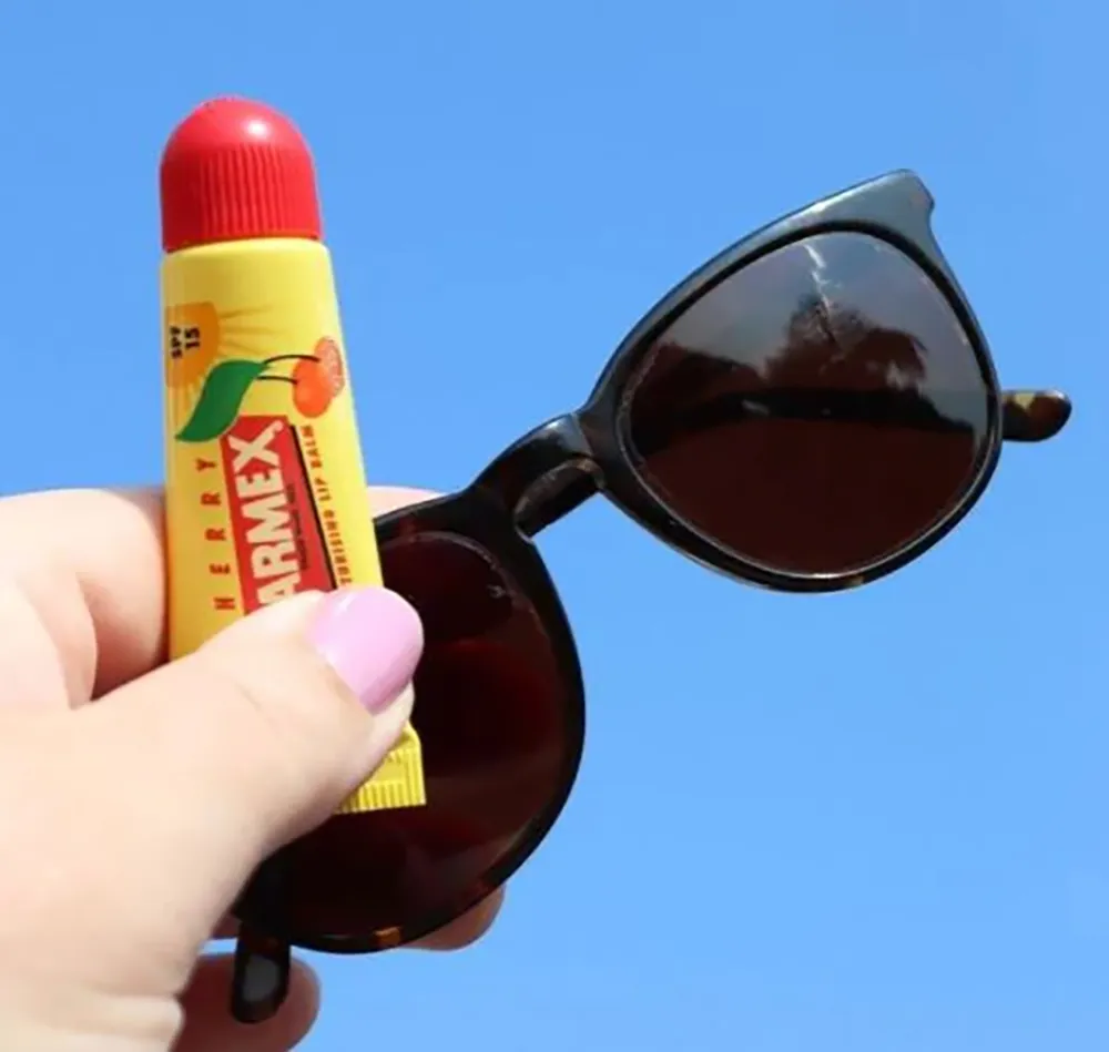 Cherry Lip Balm Tube