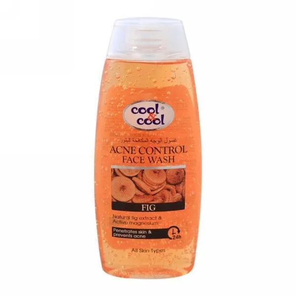 COOL & COOL FACE WASH ACNE CONTROL (FIG) 200ML