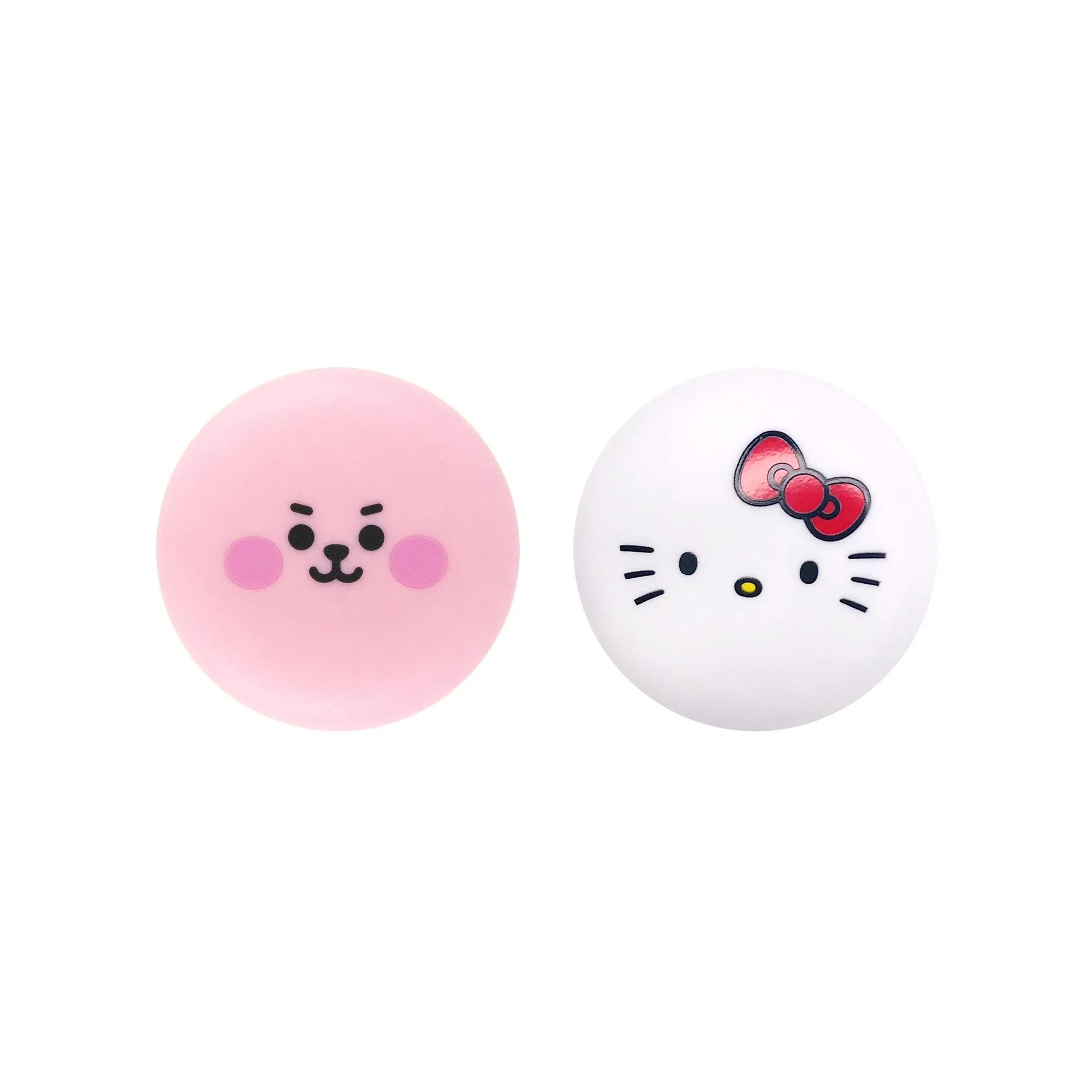 Hello Kitty & BT21 COOKY Moisturizing Macaron Lip Balm Duo