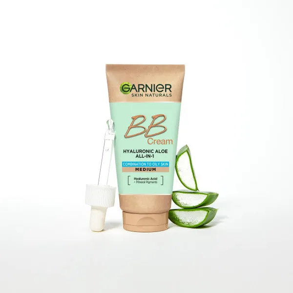 Hyaluronic Aloe All-In-1 BB Cream nawilżający krem BB dla skóry tłustej i mieszanej Śniady 50ml