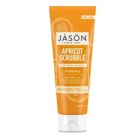 Jason Brightening Apricot Scrubble Facial Wash & Scrub