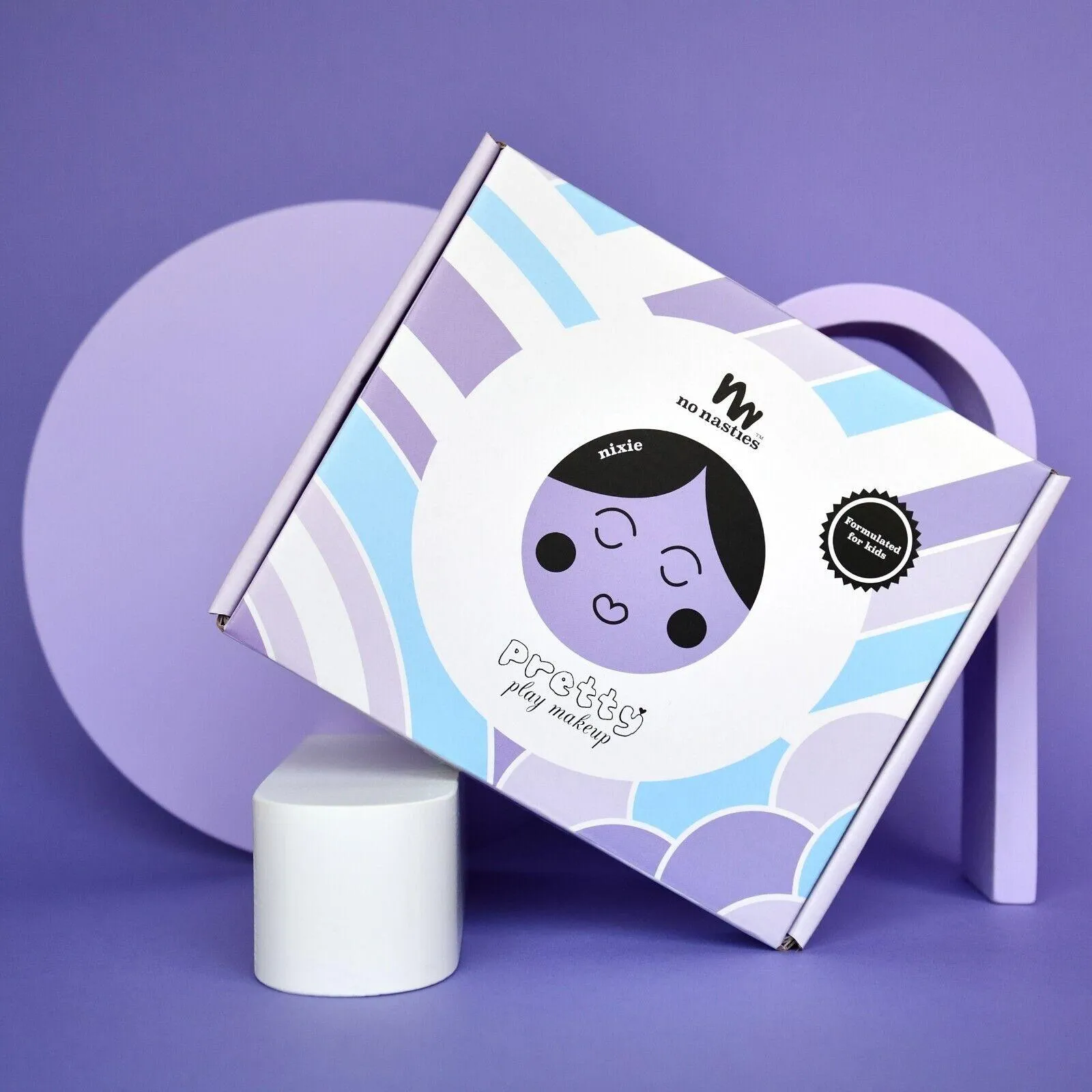 No Nasties Nixie Purple Natural Pretty Play Makeup Goody Pack
