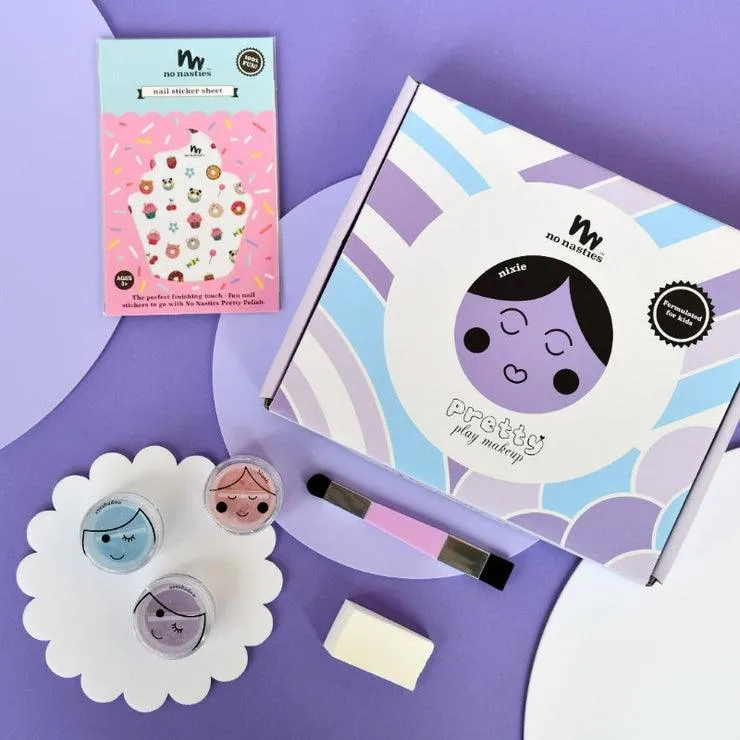 No Nasties Nixie Purple Natural Pretty Play Makeup Goody Pack