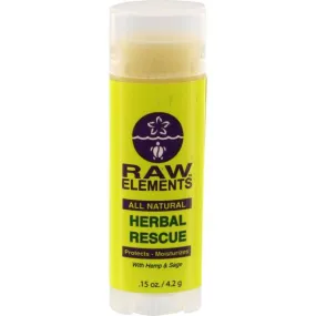 Raw Elements Herbal Rescue Lip Balm
