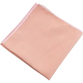 Romeo Blush Pink Peach Pocket Square
