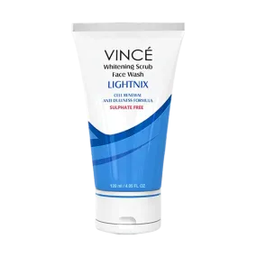 Vince Face Wash Whitening Scrub 120ml