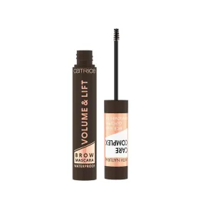 Volume & Lift Brown Mascara Waterproof wodoodporny pogrubiający i podnoszący tusz do brwi 040 Dark Brown 5ml