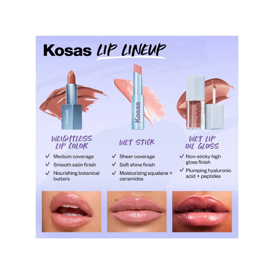 Wet Stick Moisturizing Shiny Sheer Lipstick