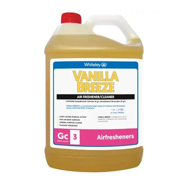 Whiteley Vanilla Breeze Air Freshener and Cleaner