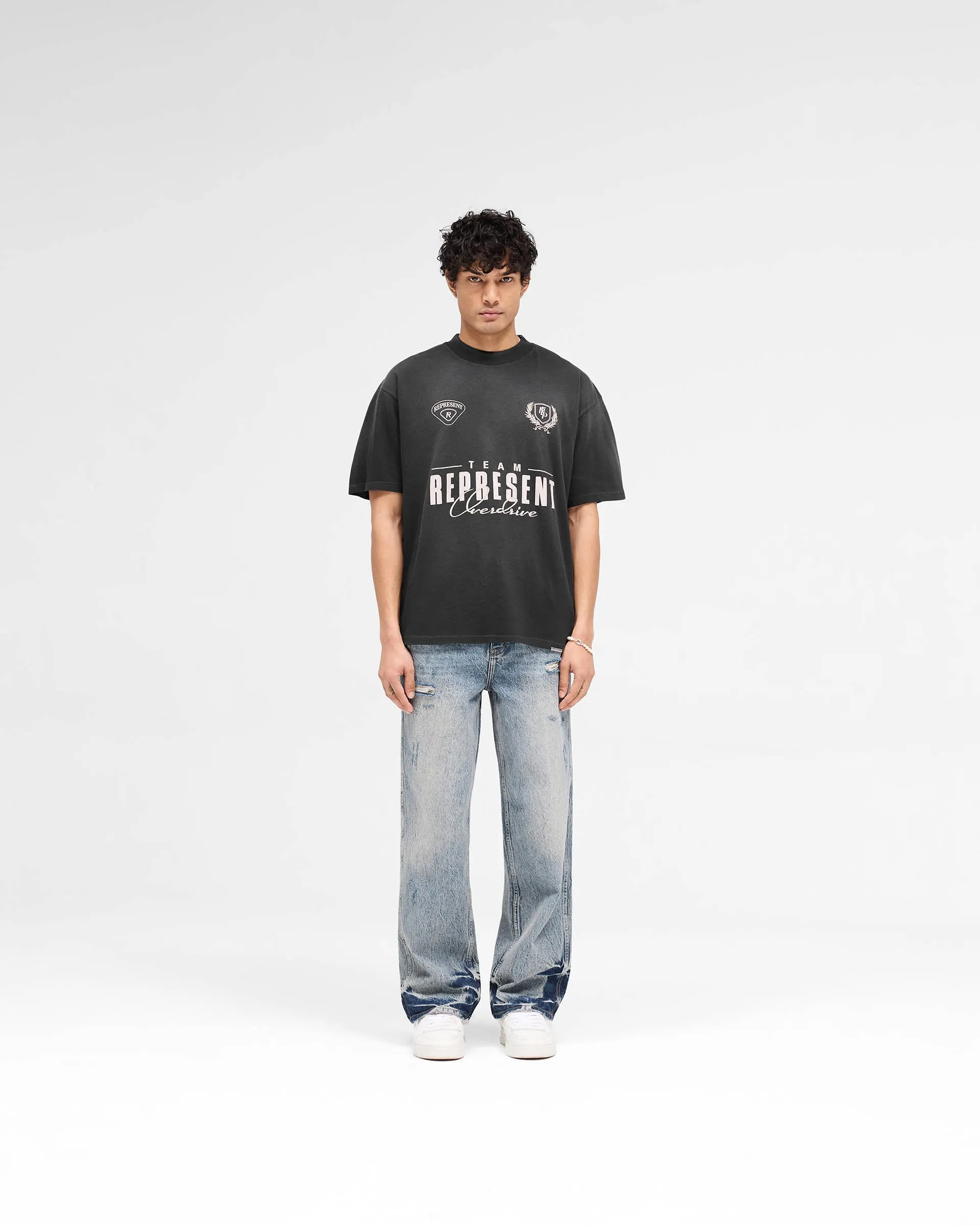 World Championship T-Shirt - Stained Black